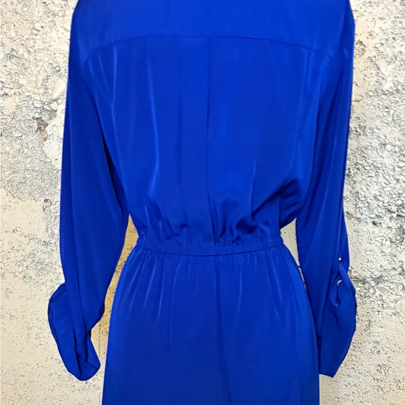 Vibrant Blue Long-Sleeve Alfani Dress - Picture 6 of 6
